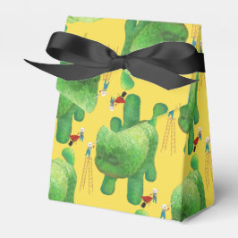 猫の庭師と緑の動物の茂み フェイバーボックス