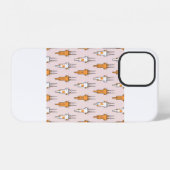 猫の引っかき傷 シームレス パターン iPhoneケース (裏面横)