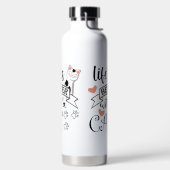 猫の引用文 ウォーターボトル (左面)