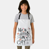 猫の引用文 エプロン (インサイチュ)