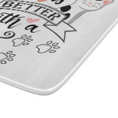 猫の引用文 カッティングボード (角)