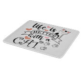 猫の引用文 カッティングボード (角)
