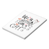 猫の引用文 ノートパッド (回転)