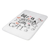 猫の引用文 バスマット (アングル)