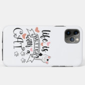 猫の引用文 Case-Mate iPhoneケース (裏面(横))