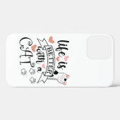 猫の引用文 Case-Mate iPhoneケース (裏面 (横))
