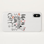 猫の引用文 Case-Mate iPhoneケース (裏面(横))