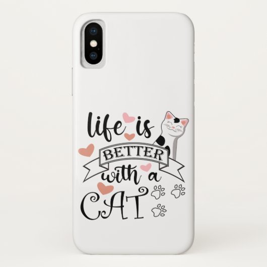 猫の引用文 Case-Mate iPhoneケース (裏面)