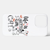 猫の引用文 Case-Mate iPhoneケース (裏面 (横))