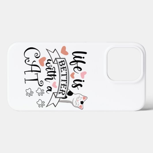 猫の引用文 Case-Mate iPhoneケース (裏面 (横))