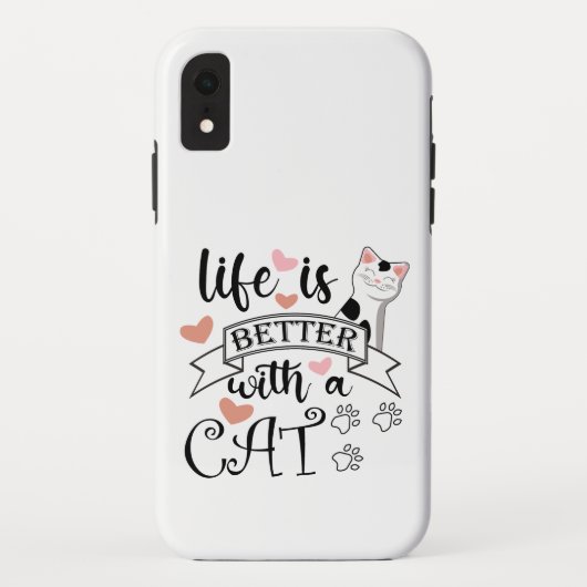 猫の引用文 Case-Mate iPhoneケース (裏面)