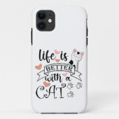 猫の引用文 Case-Mate iPhoneケース (裏面)