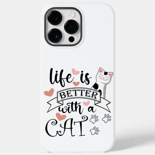 猫の引用文 Case-Mate iPhoneケース (裏面)