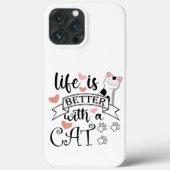 猫の引用文 Case-Mate iPhoneケース (裏面)