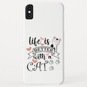 猫の引用文 iPhone XS MAXケース