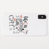猫の引用文 Case-Mate iPhoneケース (裏面(横))