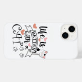 猫の引用文 Case-Mate iPhoneケース (裏面 (横))