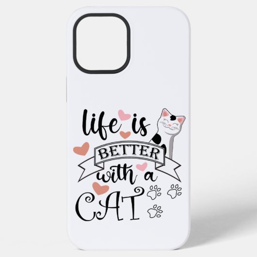 猫の引用文 iPhoneケース (裏面)