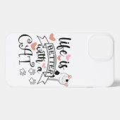 猫の引用文 iPhoneケース (裏面横)