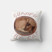 猫の形 クッション (正面)