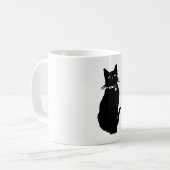 猫の影 コーヒーマグカップ (正面左)