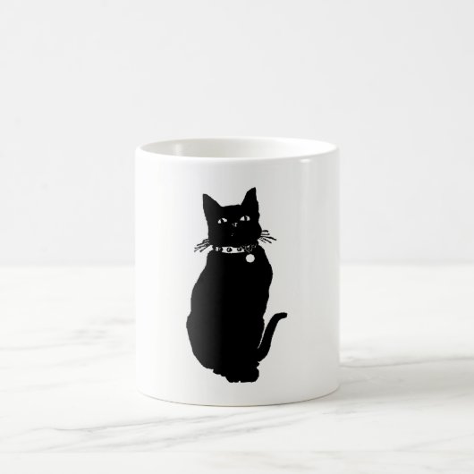 猫の影 コーヒーマグカップ (中央)
