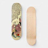 猫の役者、国芳猫役、国芳、浮世絵 スケートボード (正面)