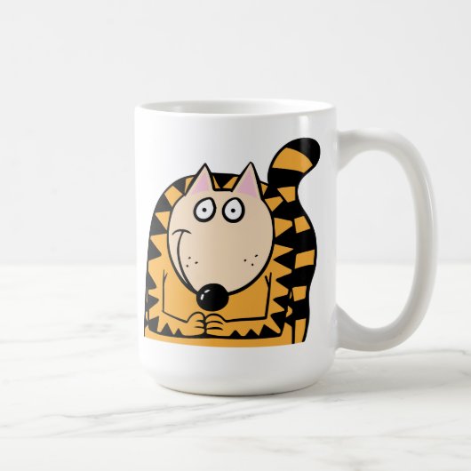 猫の微笑 コーヒーマグカップ (右)