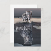 猫の心がすべて サンキューカード (正面/裏面)