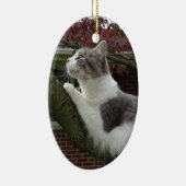 猫の思考 セラミックオーナメント (右)