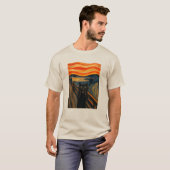 猫の悲鳴 Tシャツ (正面フル)
