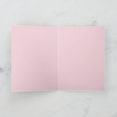 猫の愛の日のグリーティングカード シーズンカード (内部)