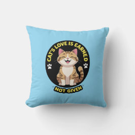 猫の愛は獲得し与えない クッション