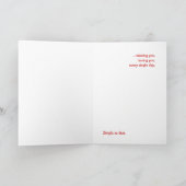 猫の愛考えるのカード カード (内部)