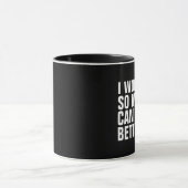 猫の懸命が増えるように働く マグカップ (中央)