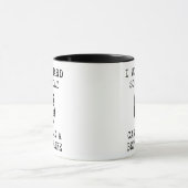 猫の懸命を楽しめるように働いています マグカップ (中央)