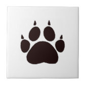 猫の手のプリント タイル (正面)