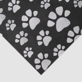 猫の手のプリント 薄葉紙 (詳細)