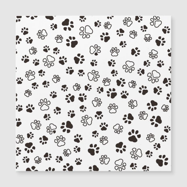 猫の手足の繰り返しパターン (正面)