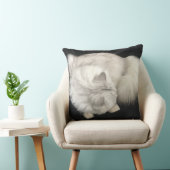 猫の抱擁の枕 クッション (椅子)