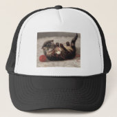 猫の揺りかごは猫の糸遊の玉 キャップ (正面)