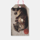 猫の揺りかごは猫の糸遊の玉 ギフトタグ (裏面)