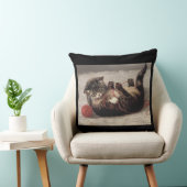 猫の揺りかごは猫の糸遊の玉 クッション (椅子)