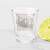 猫の揺りかごは猫の糸遊の玉 ショットグラス (裏面)