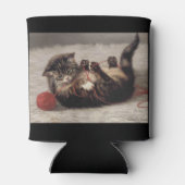 猫の揺りかごは猫の糸遊の玉 缶クーラー (裏面)