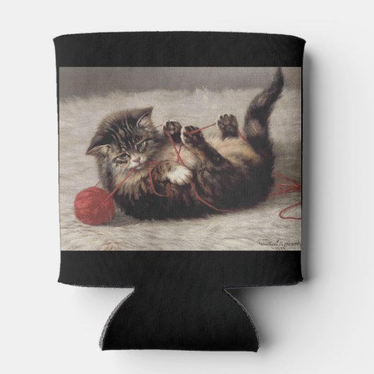 猫の揺りかごは猫の糸遊の玉 缶クーラー (裏面)