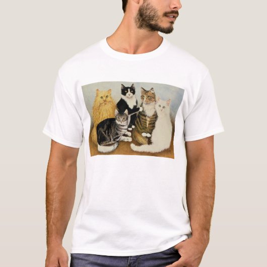 猫の揺りかご Tシャツ (正面)