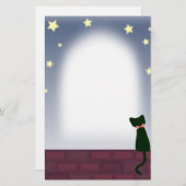 猫の文房具 便箋 (正面/裏面)