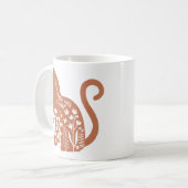 猫の方が暮らし向き コーヒーマグカップ (正面左)