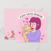 猫の方が暮らし向き シーズンカード (正面/裏面)